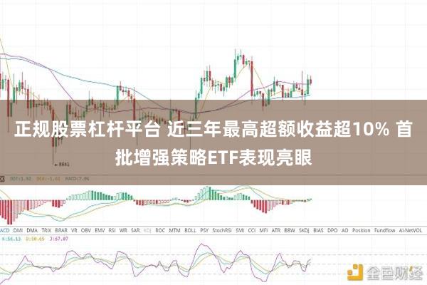 正规股票杠杆平台 近三年最高超额收益超10% 首批增强策略ETF表现亮眼